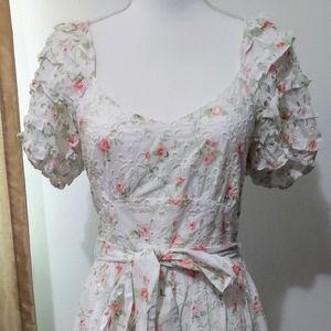 LoveShackFancy x Target Clementine Eyelet Dress Si